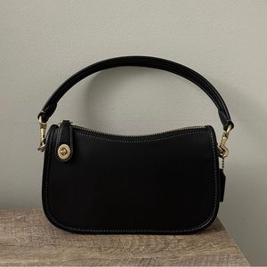 Coach Swinger 20 Black Mini Shoulder Bag